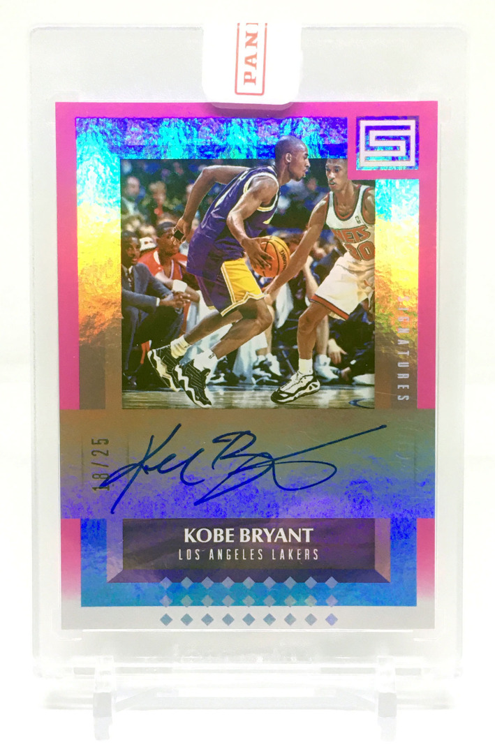 Panini Status Legendary Signatures Pink #3 Kobe Bryant/25 2017 18 on