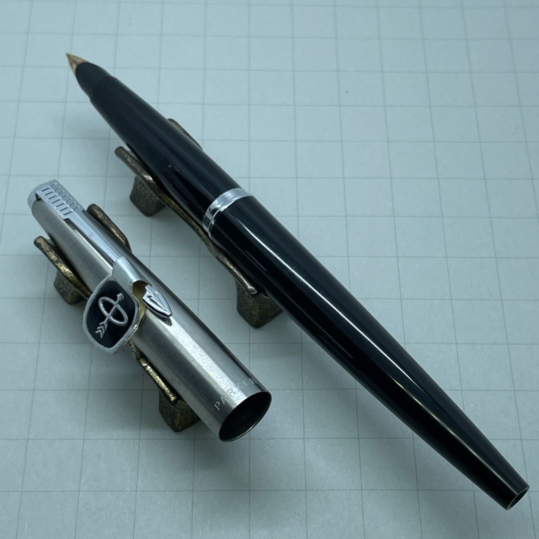 Parker 45 Fountain Pen 14K Gold Nib Made in USA, Hobbies & Toys ...