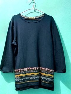 Plussize blouse Kain sedap selesa