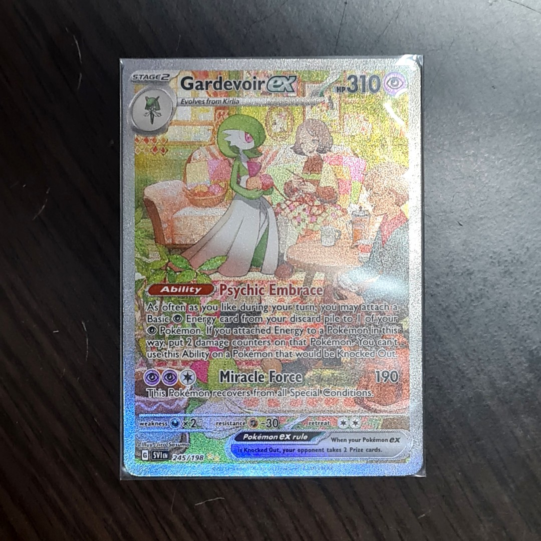 Pokemon - Gardevoir ex - 245/198 - Scarlet & Violet Special Illustrator  Card NM