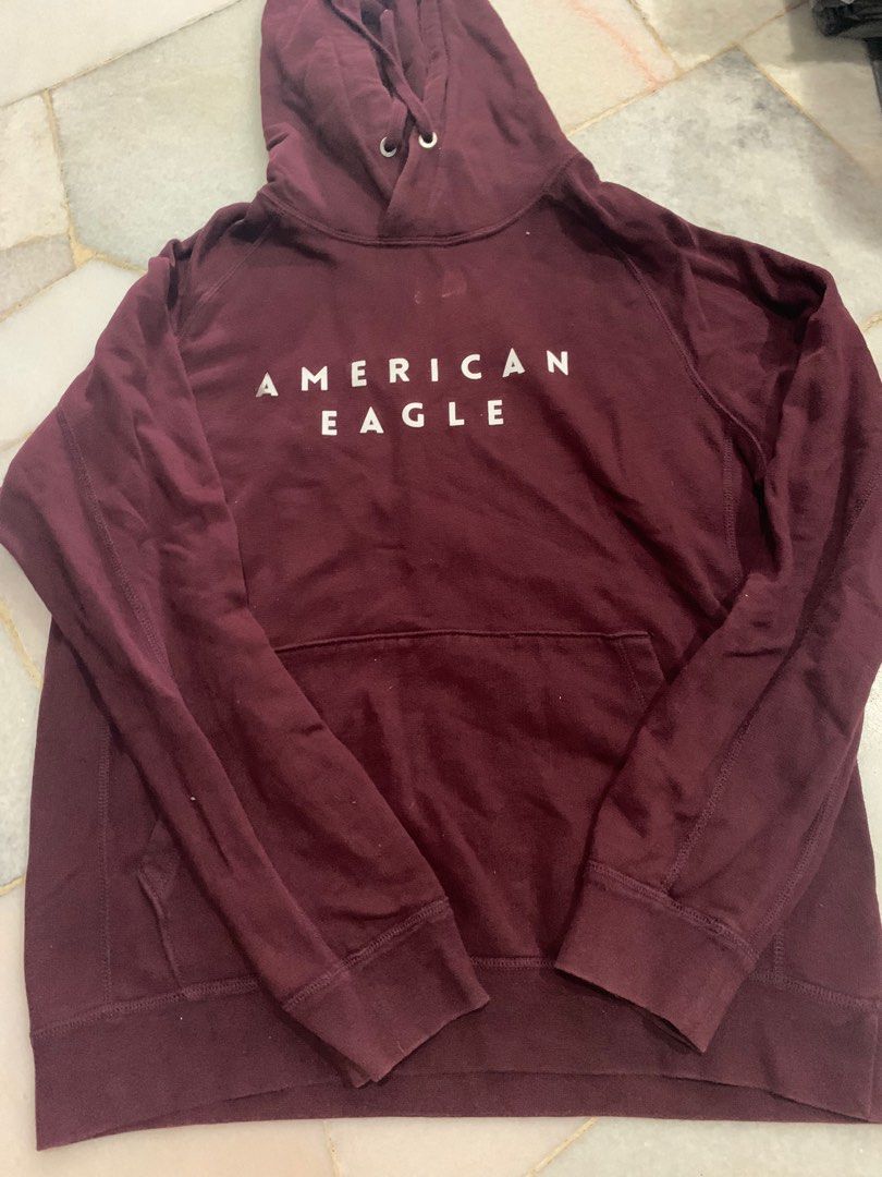 Maroon american outlet eagle hoodie