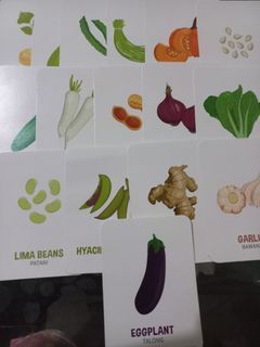Pre-school Flashcards (Vegetables)