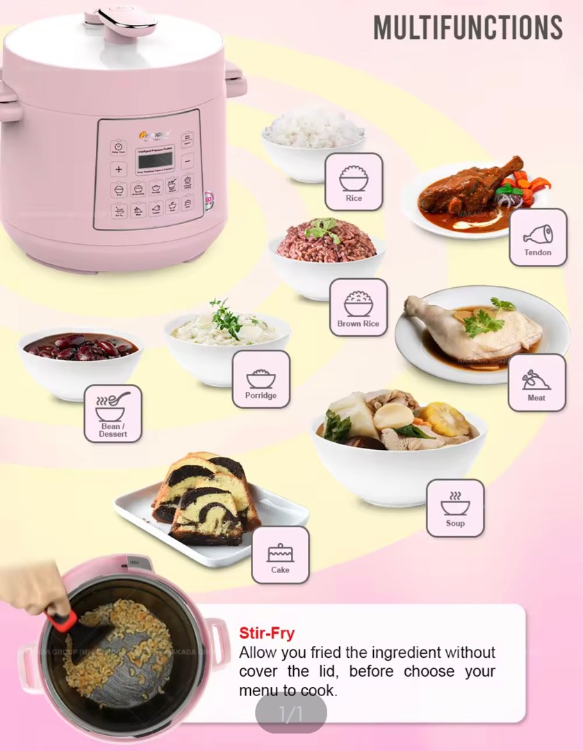 Primada pressure on sale cooker 4 liter