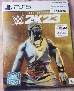 PS5 WWE 2K23 Deluxe Edition  ( Used Codes )