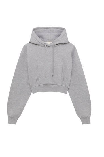 Hoodie pull and bear woman Clearance