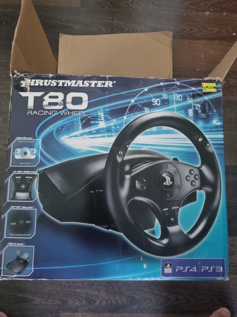 Racing wheel (Thrustmaster), Video Gaming, Video Game Consoles ...