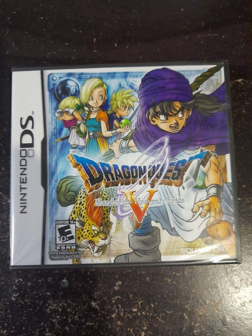 (Rare) Dragon Quest V NDS, Video Gaming, Video Games, Nintendo on Carousell