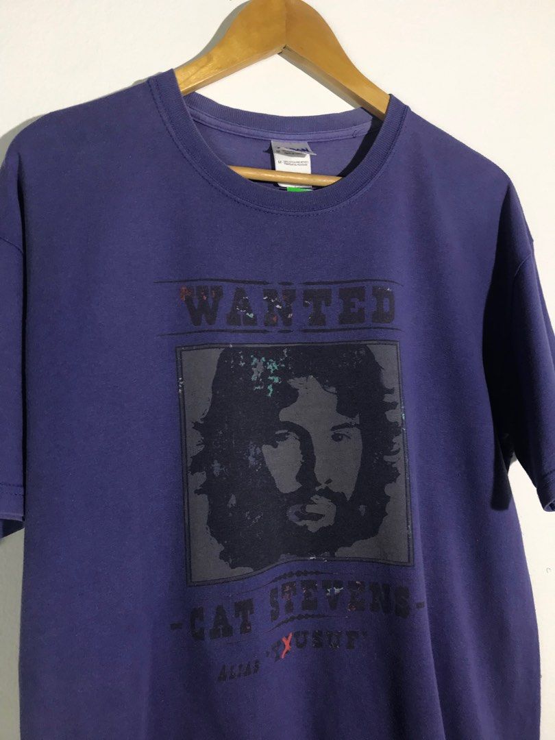 Rare vintage Y2K cat stevens tee, Men's Fashion, Tops & Sets, Tshirts & Polo Shirts on Carousell