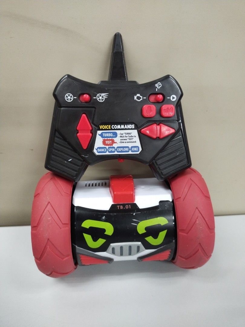 Really RAD Robots Electronic Remote Control Robot Turbo Bot with Voice