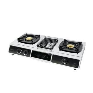 RINNAI Two Burner Gas Stove With Grill