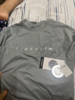 RIP CURL Light Grey Marle Sunny Rays Relaxed L/SL
