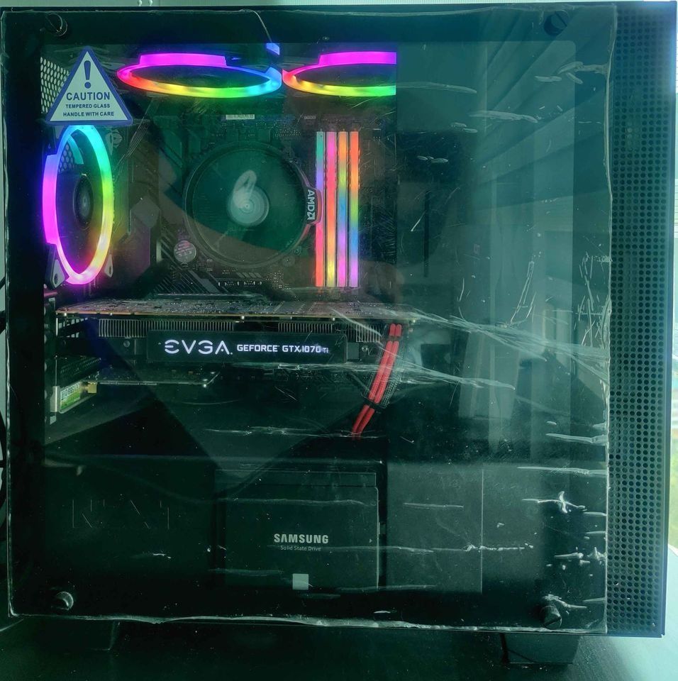 Ryzen 5 2600x clearance gtx 1070 ti