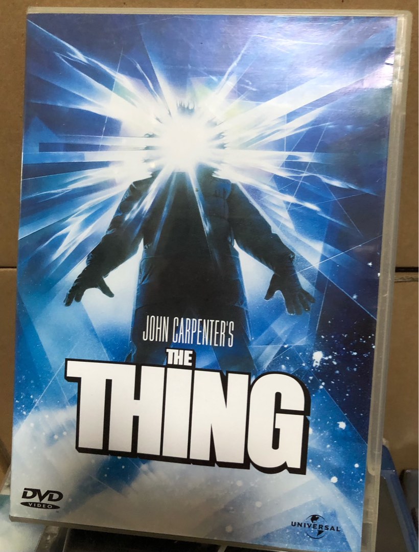Sale🔮怪形the things movie Dvd Disc電影碟, 興趣及遊戲, 音樂、樂器