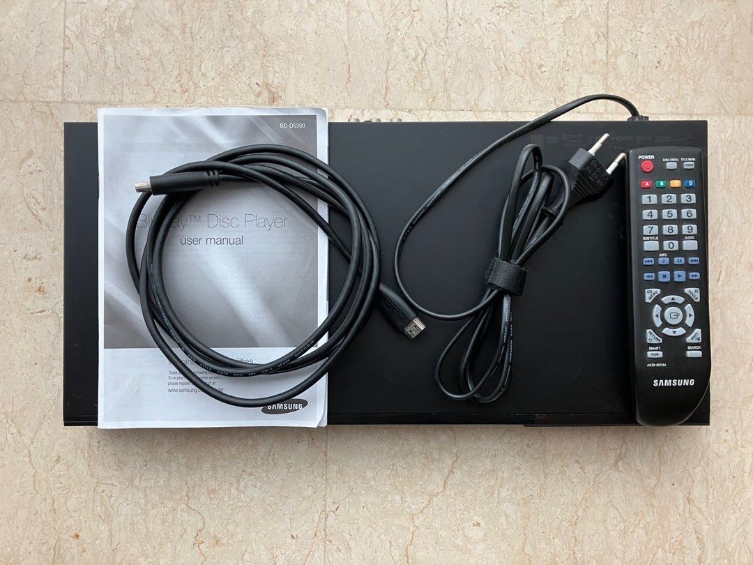 Samsung Bluray Player BDD5300, TV & Home Appliances, TV