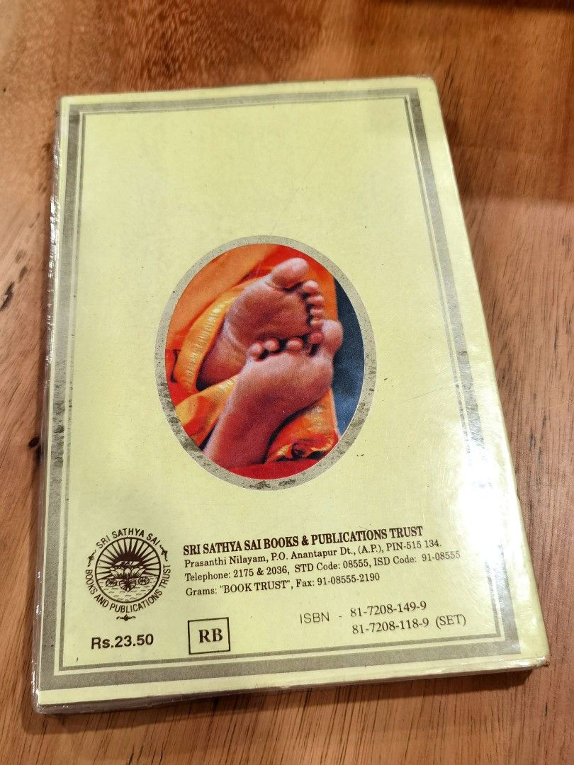 Sathya Sai Speaks Sathya Dharma Shanthi Prema Book, Hobbies & Toys ...