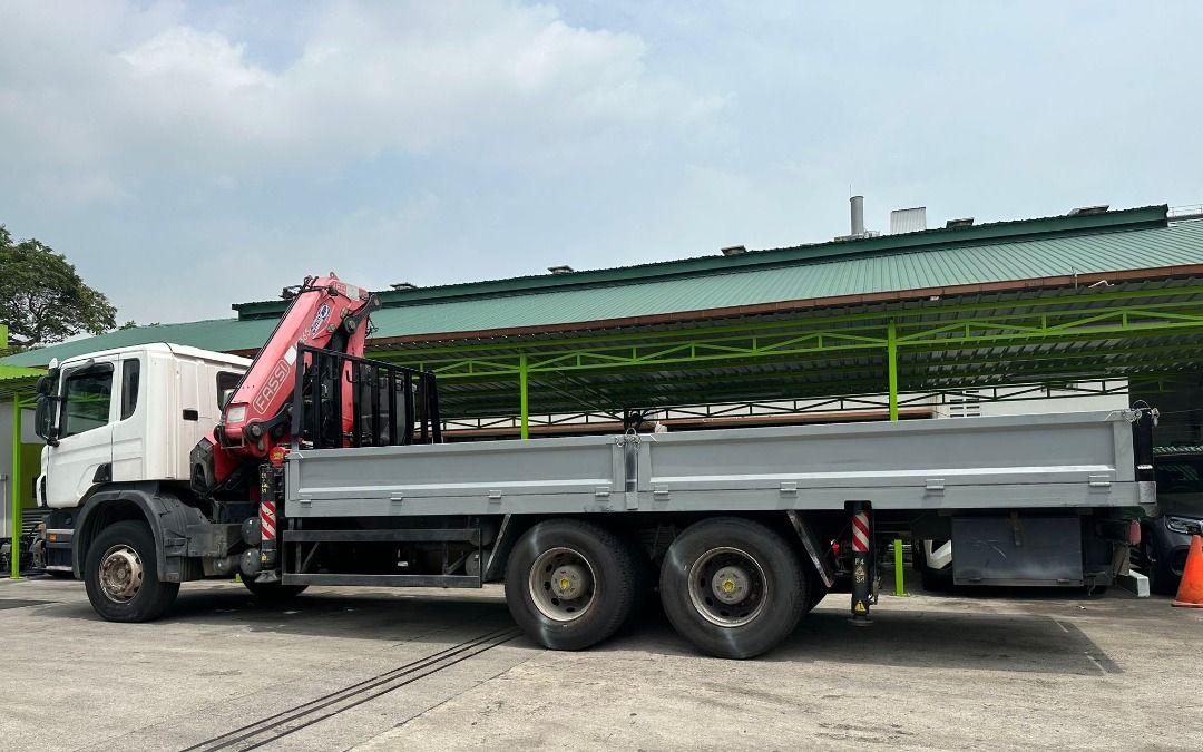 Scania P360 Lorry crane Manual, Cars, Commercial Vehicles, Used on