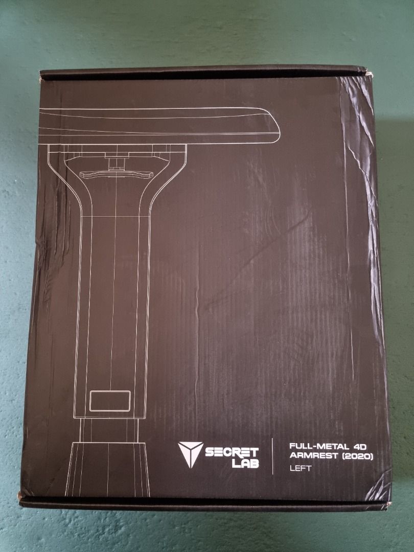 Spare Part SECRETLAB TITAN 2020 Left Full Metal 4D Armrest