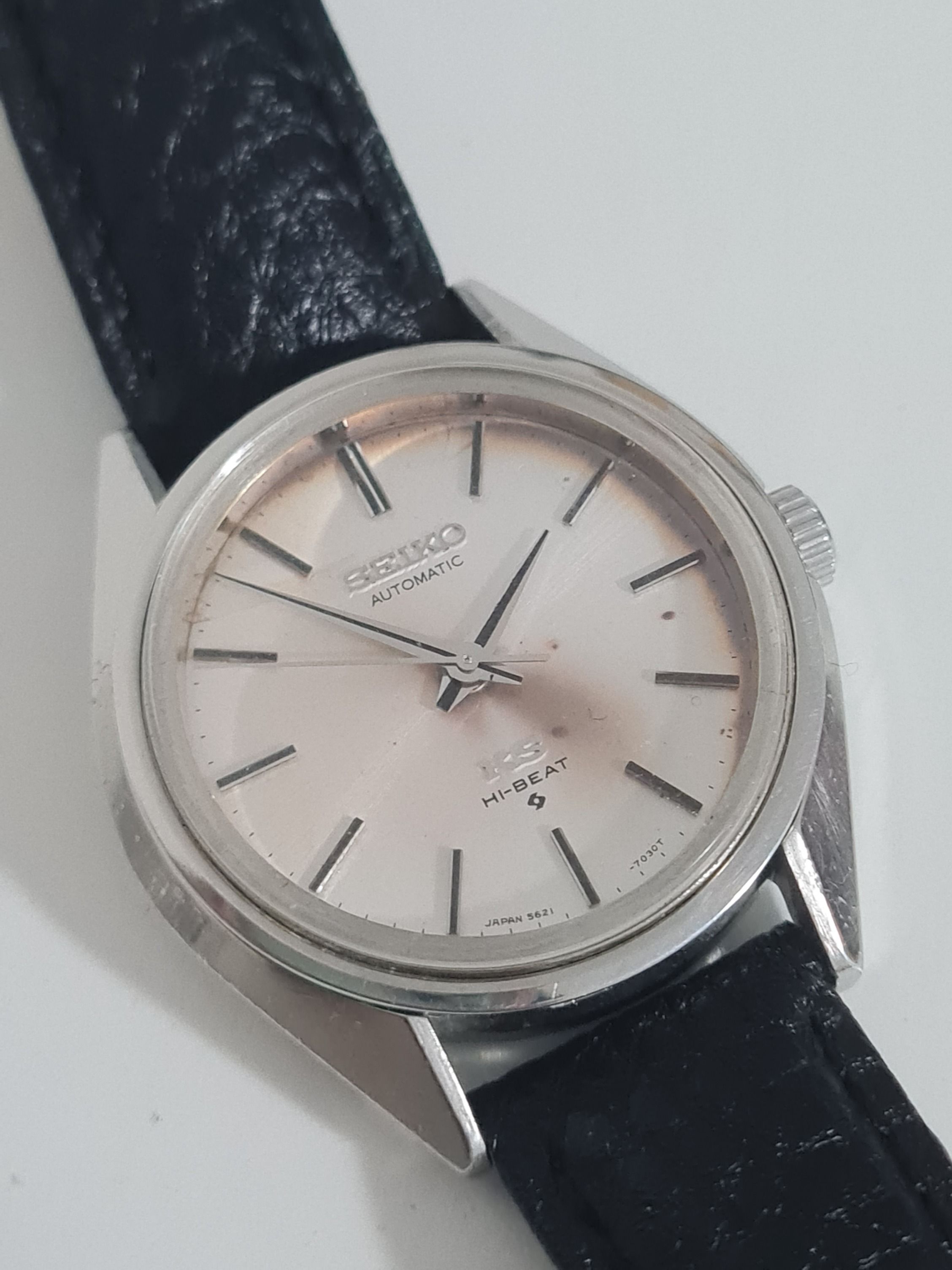 OH済 SEIKO KS KingSeiko AT 25石 5621-7000 1973年製