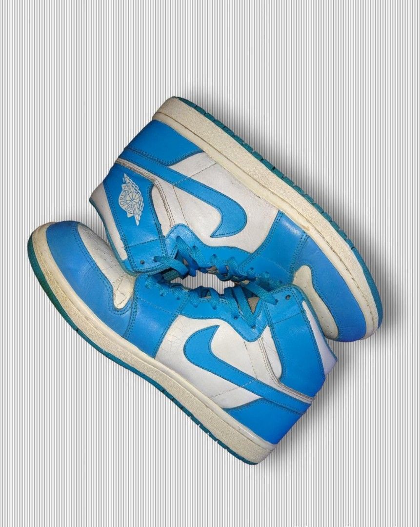 sepatu air jordan blue