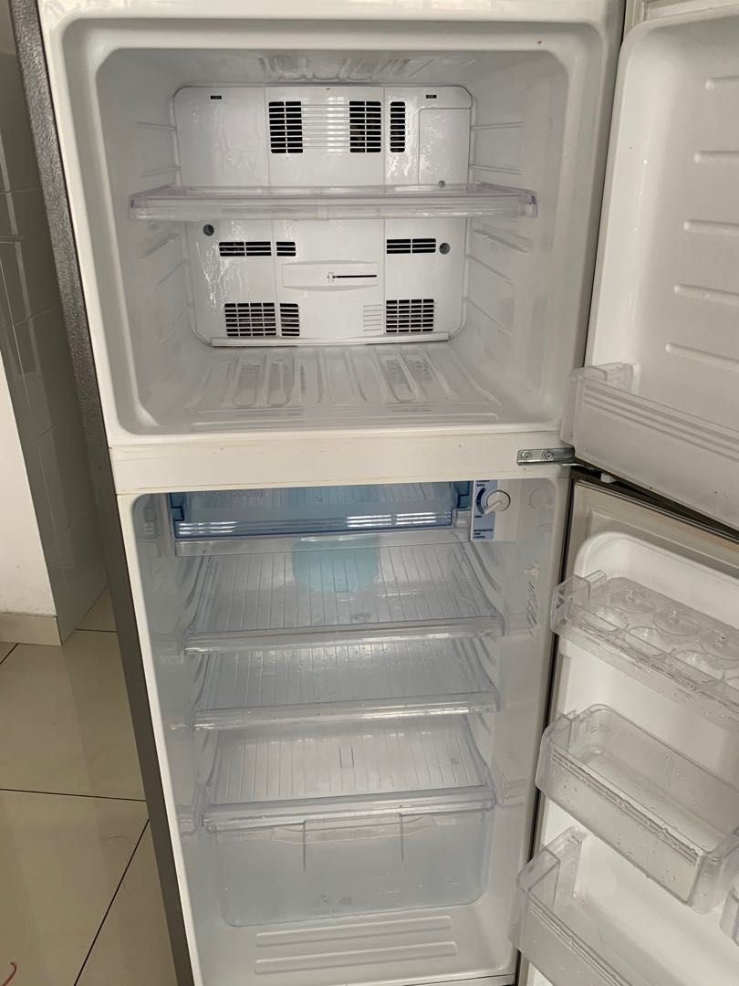 Sharp 200L Double Door Fridge for sale, TV & Home Appliances, Kitchen
