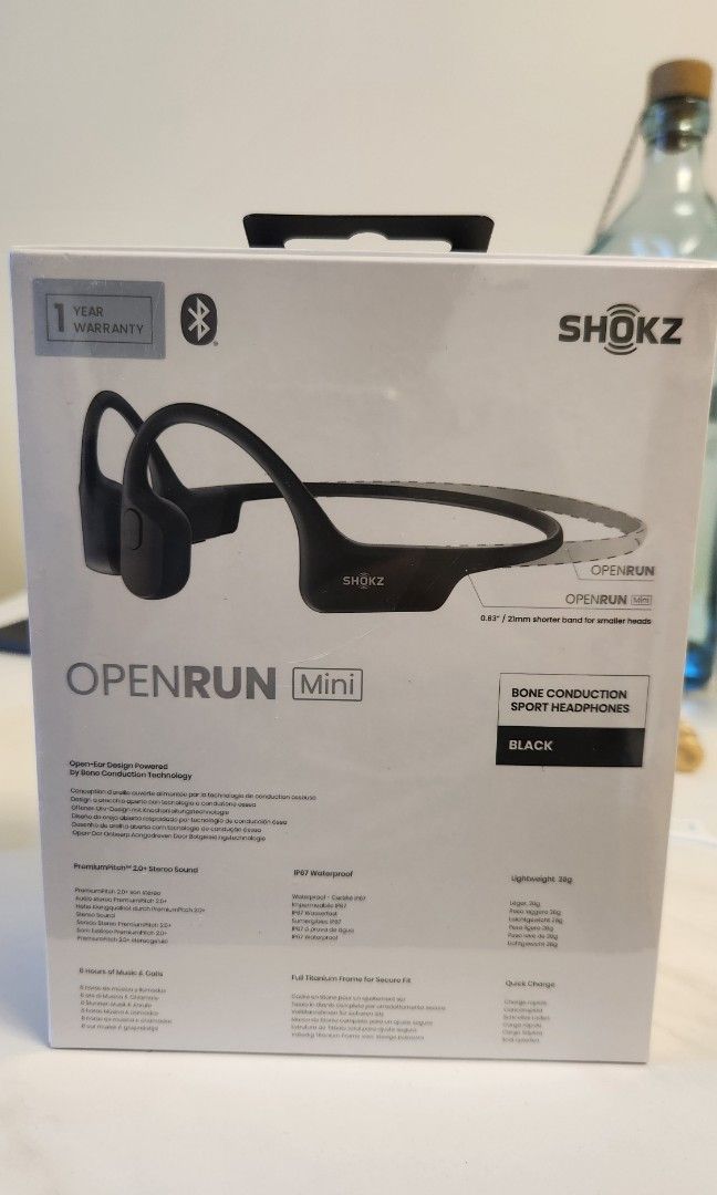 SHOKZ OPENRUN MINI BLACK【未開封】-