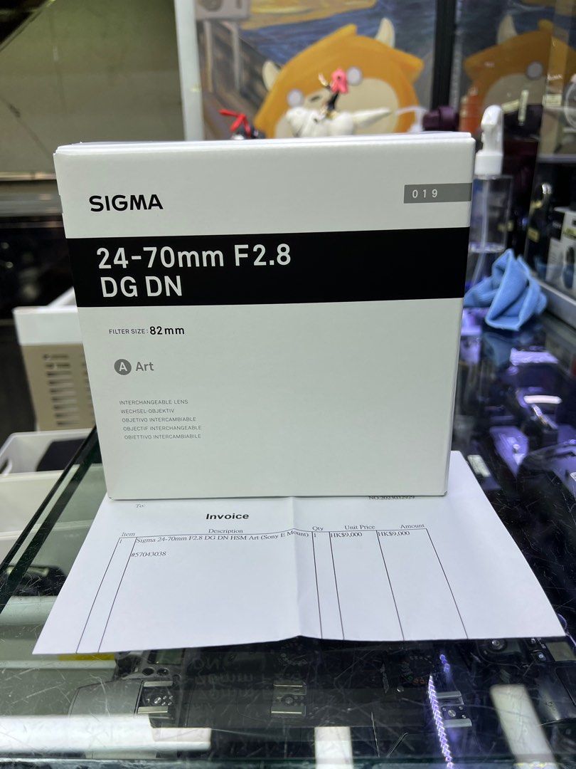 Sigma 24-70MM F2.8 ART DG DN FOR SONY E 朋友送基本上冇用過, 攝影