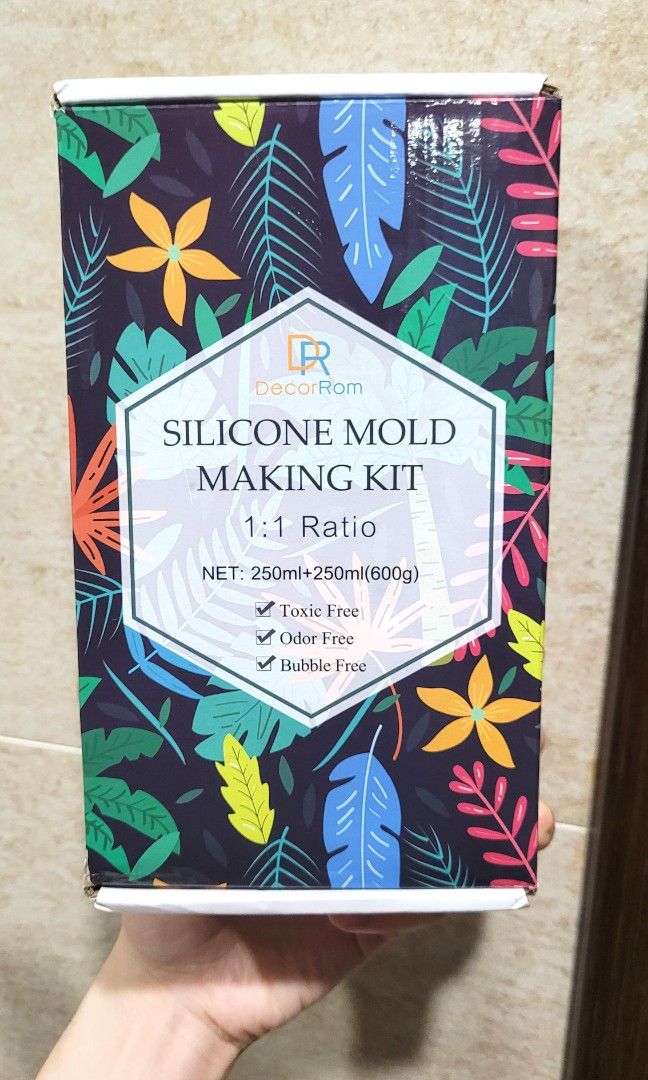 Silicone Mold Making Kit DecorRom 600g, Hobbies & Toys, Stationery