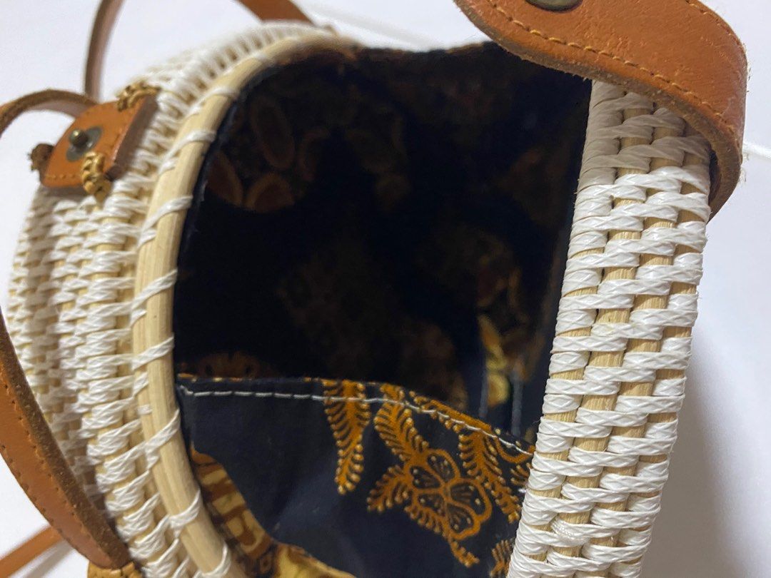 Singapore Rattan Bag, Women's Fashion, Bags & Wallets, Shoulder Bags on