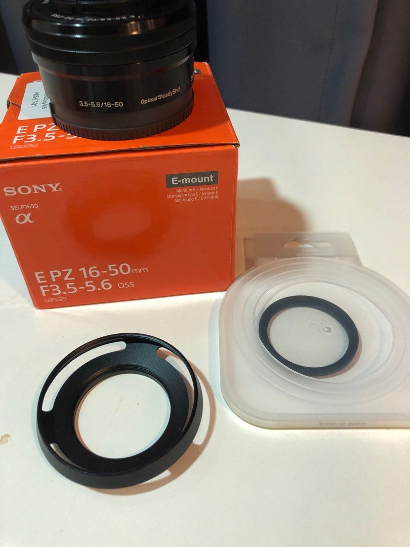 Sony E 1650 3.55.6 oss lens (Like New), Photography, Lens & Kits on
