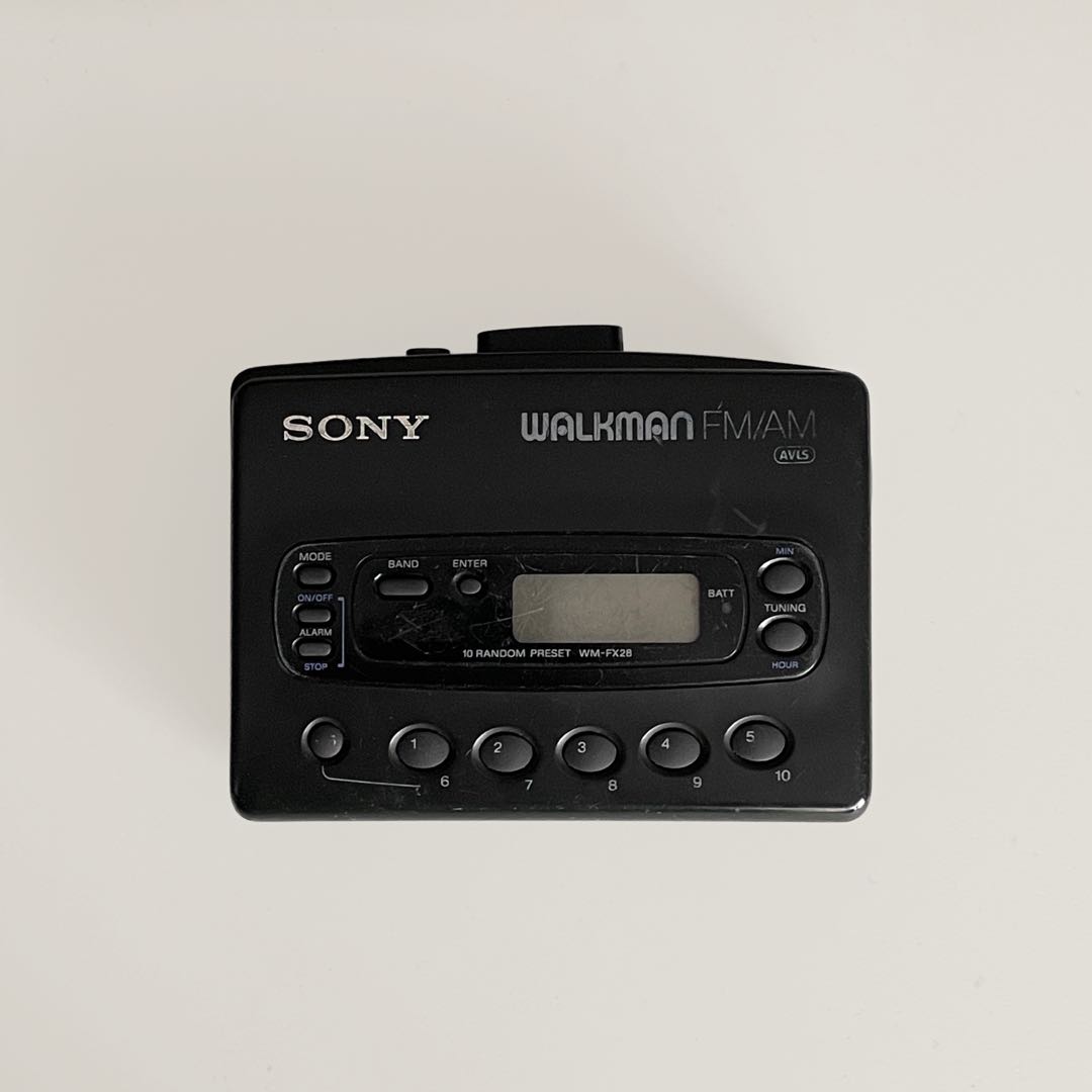 Sony WMFX28 Walkman Cassette Player, Hobbies & Toys, Memorabilia & Collectibles, Vintage