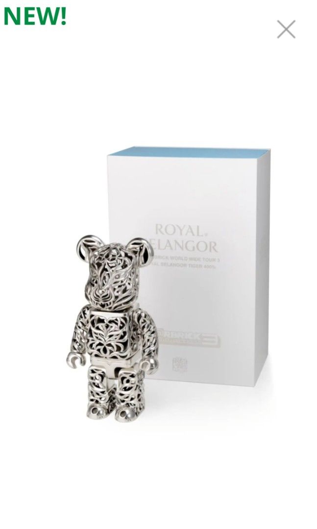 Special Edition 400% Tiger BE@RBRICK ROYAL SELANGOR, Hobbies