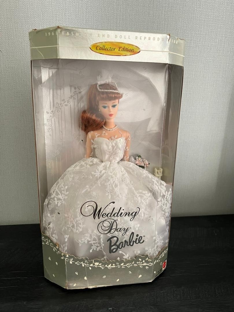 1961 wedding hotsell day barbie value
