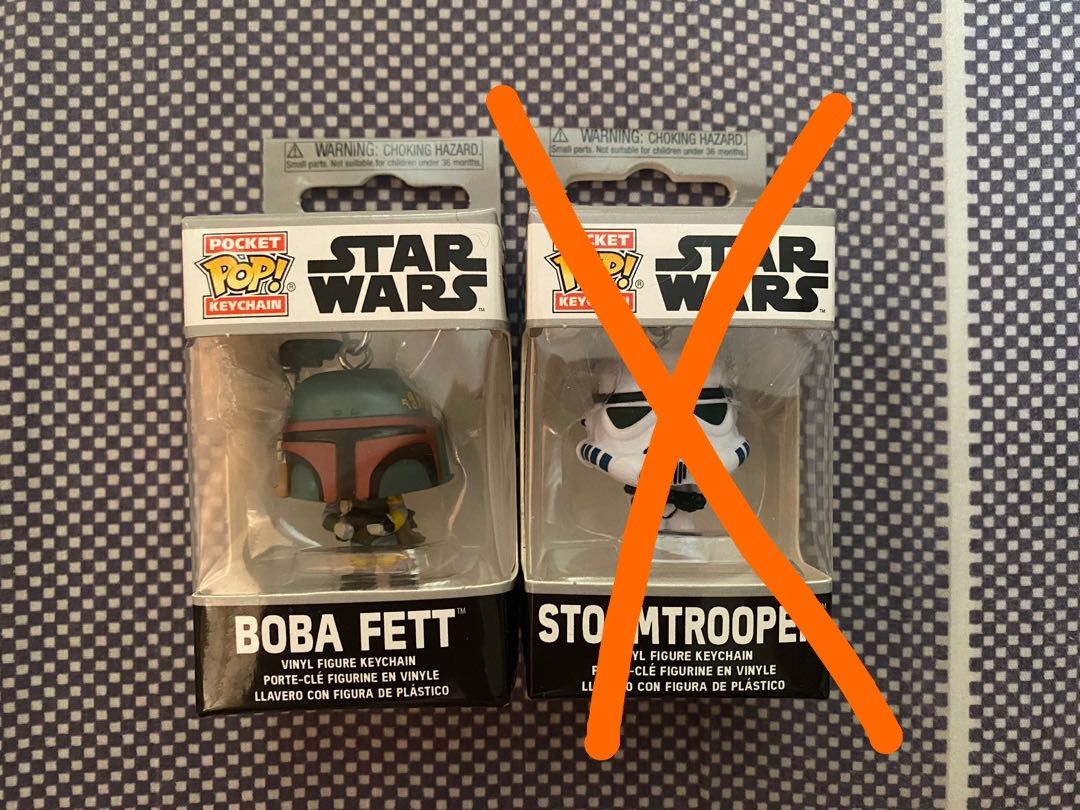 Star Wars Funko Pop Keychain, Hobbies Toys, Toys Games on