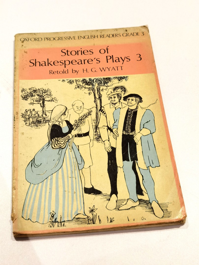 Stories Of Shakespeare's Plays 3 Retold By H G Wyatt Oxford Progressive  English Readers Book