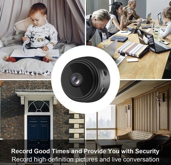 Wholesale 4K Real Ultra HD WiFi Hidden Spy Camera Mini Camera Wireless  Motion Detection Nanny Cam Security System Video Remote View Camera Monitor  Baby Office spy Cam App Camcorder Kid With 4000mah