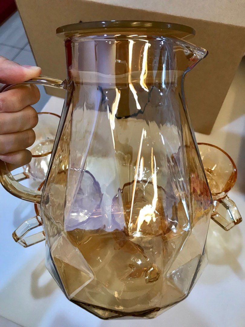 Sunway jar and cup set, Furniture & Home Living, Kitchenware