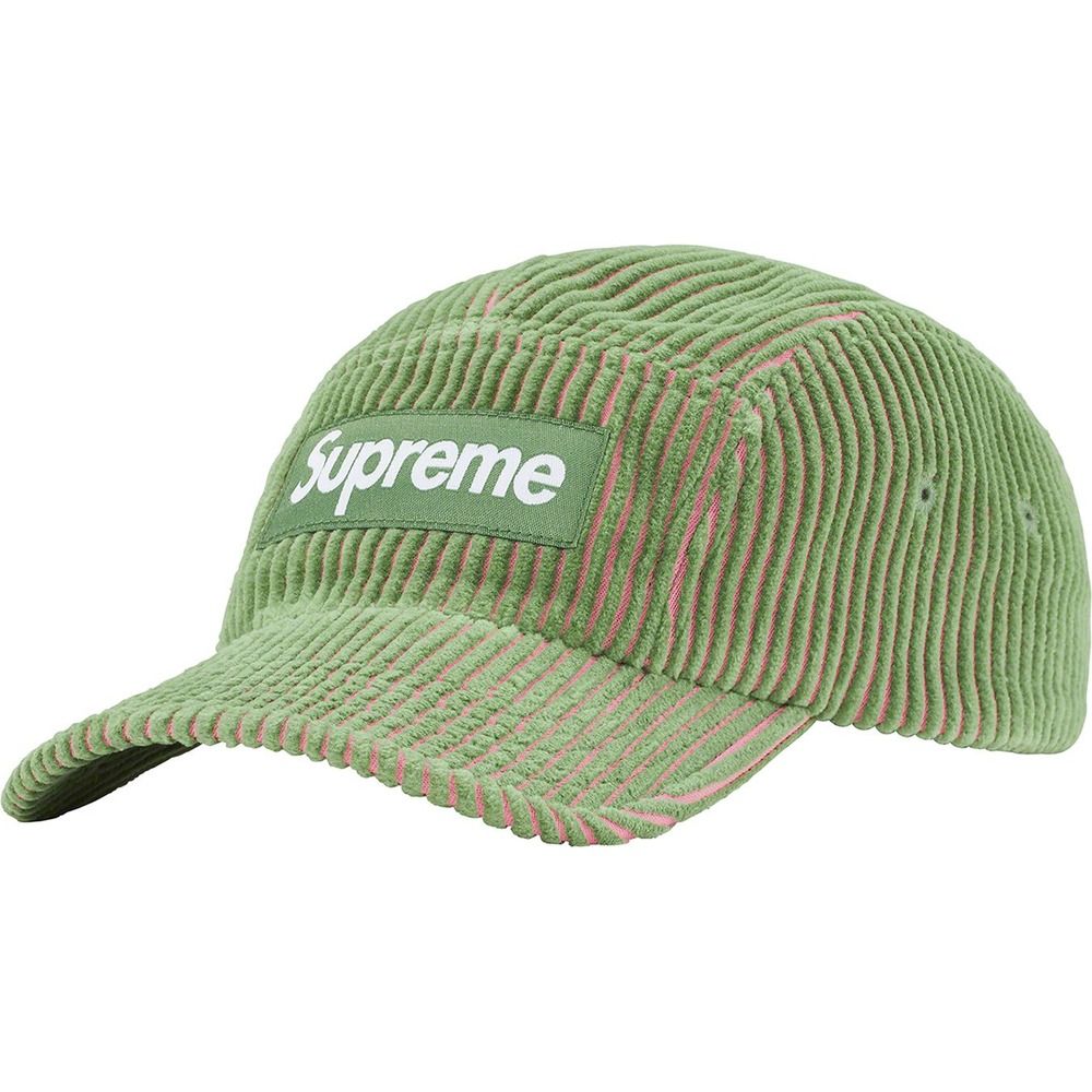 SUPREME WEIRDO DAVE CORDUROY CAMP CAP - 帽子