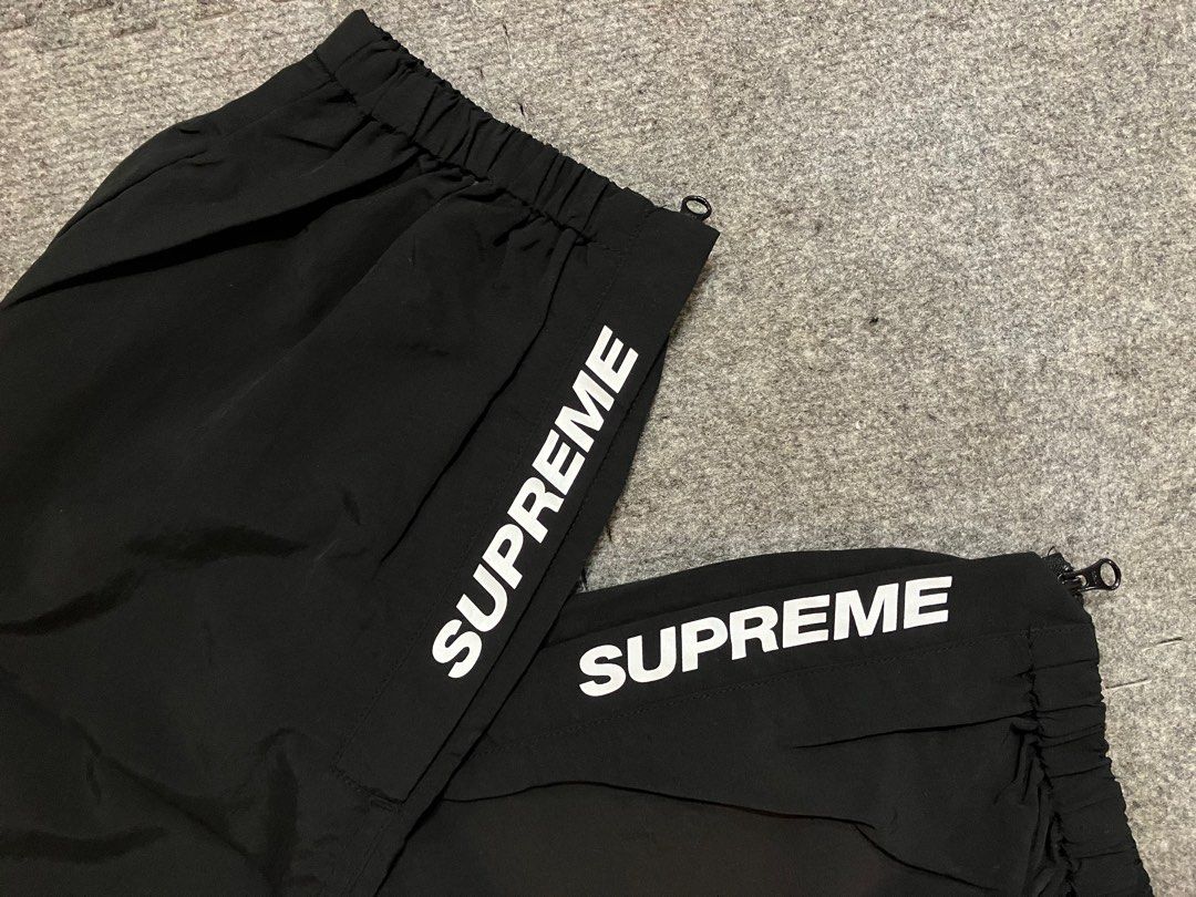 SUPREME CLASSIC NYLON WARM UP TRACK PANTS SMALL BOX TROUSERS PANT