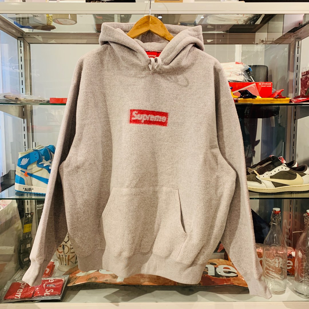 Supreme Inside Out Box Logo Hooded Sweatshirt, Men's Fashion