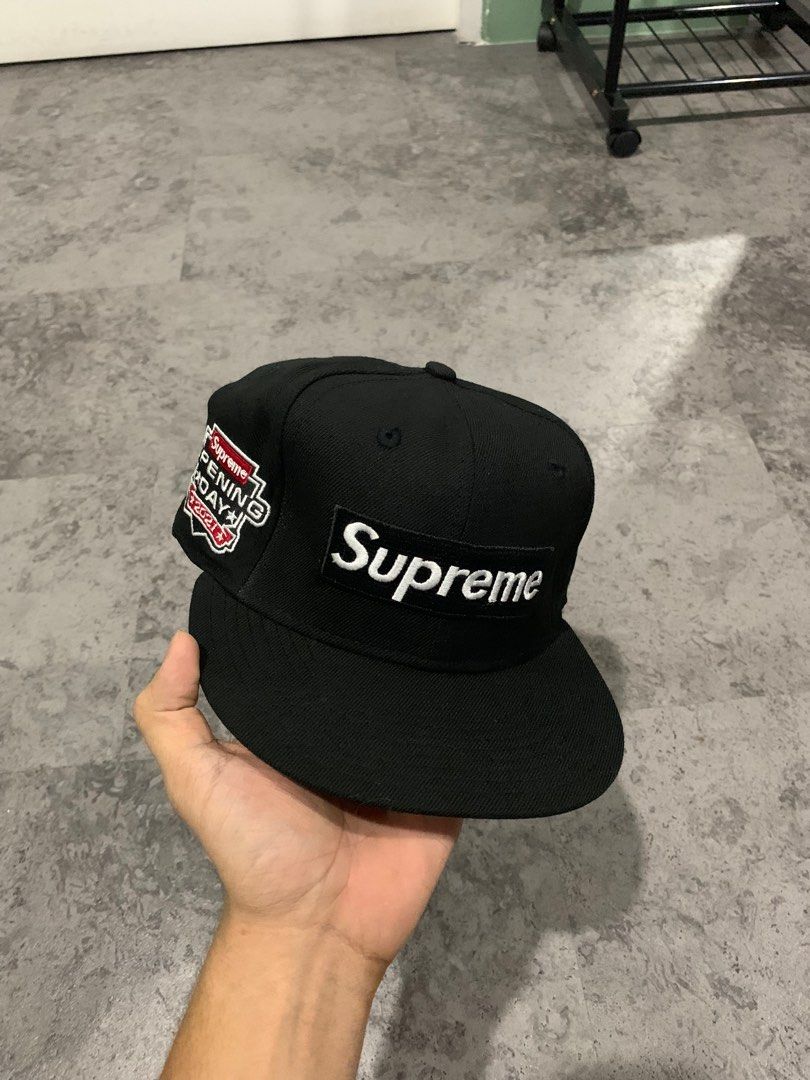 SUPREME X NEW ERA CLOSE CAP 7 1/4, Men's Fashion, Watches