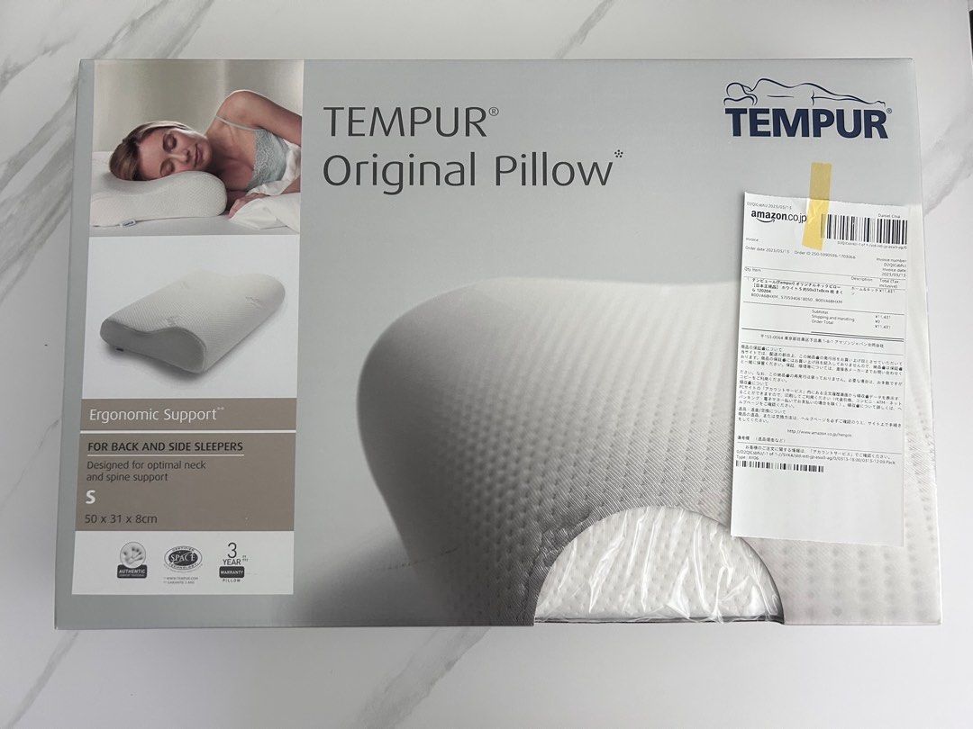 Tempur Original Pillow Small Size, Furniture & Home Living, Bedding