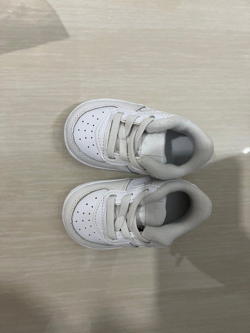 White air force 1 baby hot sale