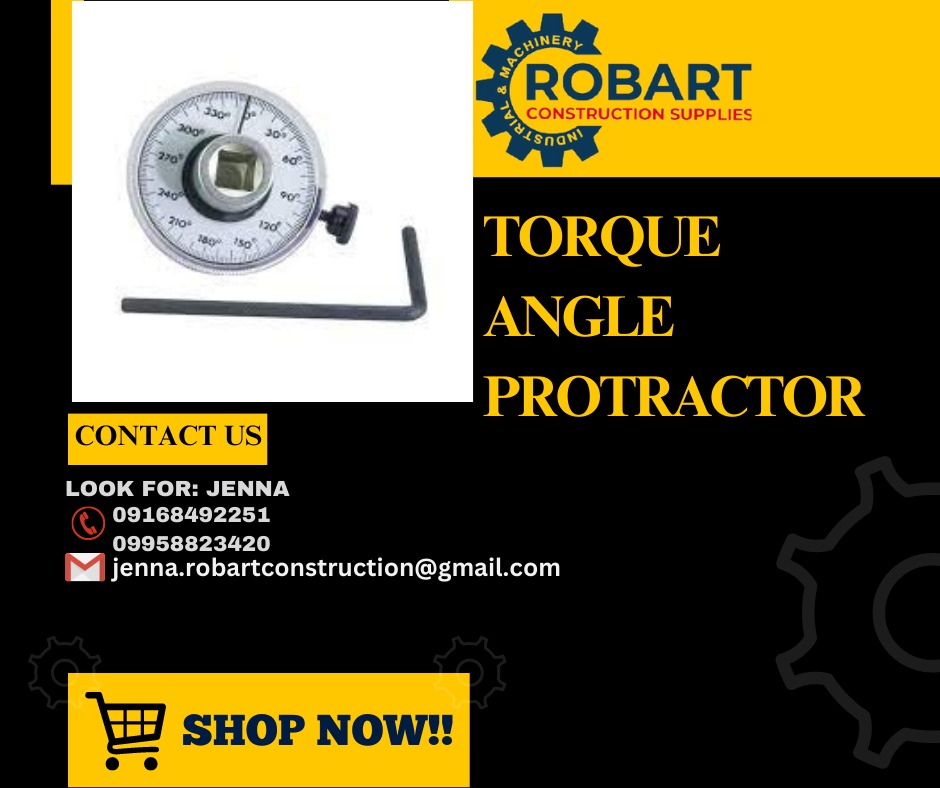 TORQUE ANGLE PROTRACTOR, Commercial & Industrial, Construction Tools