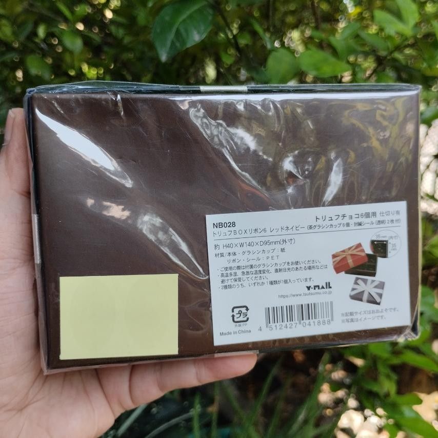 Partition Ribbon Truffle Box Ribbon Partition for 6 Truffles on Carousell