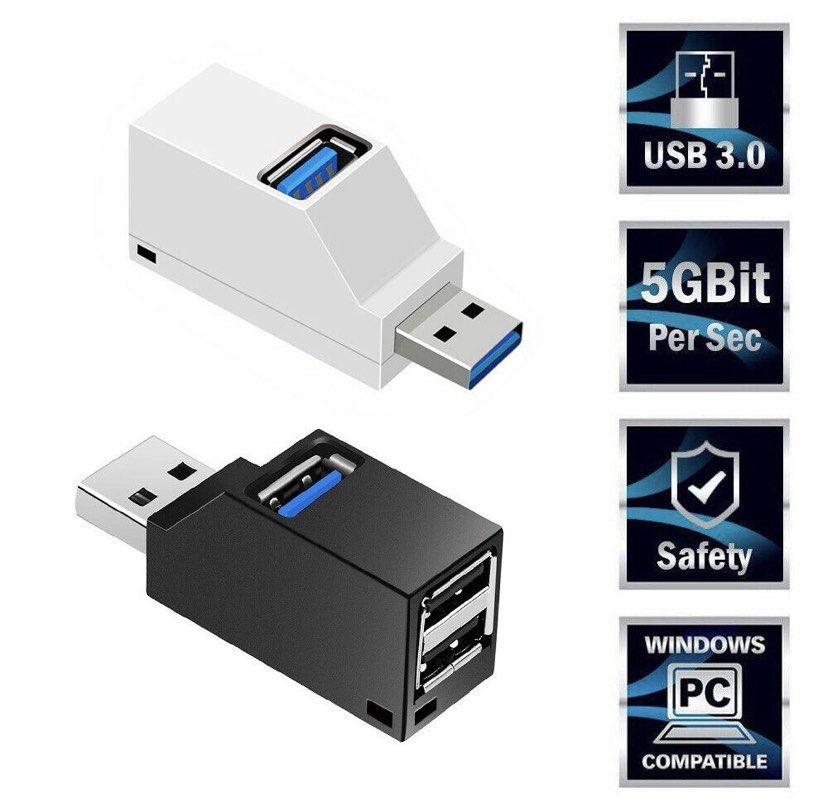 Usb Split Printer USB HUB Multiple USB Splitter 4 Ports Hight Speed USB 3.0 HUB OTG ...