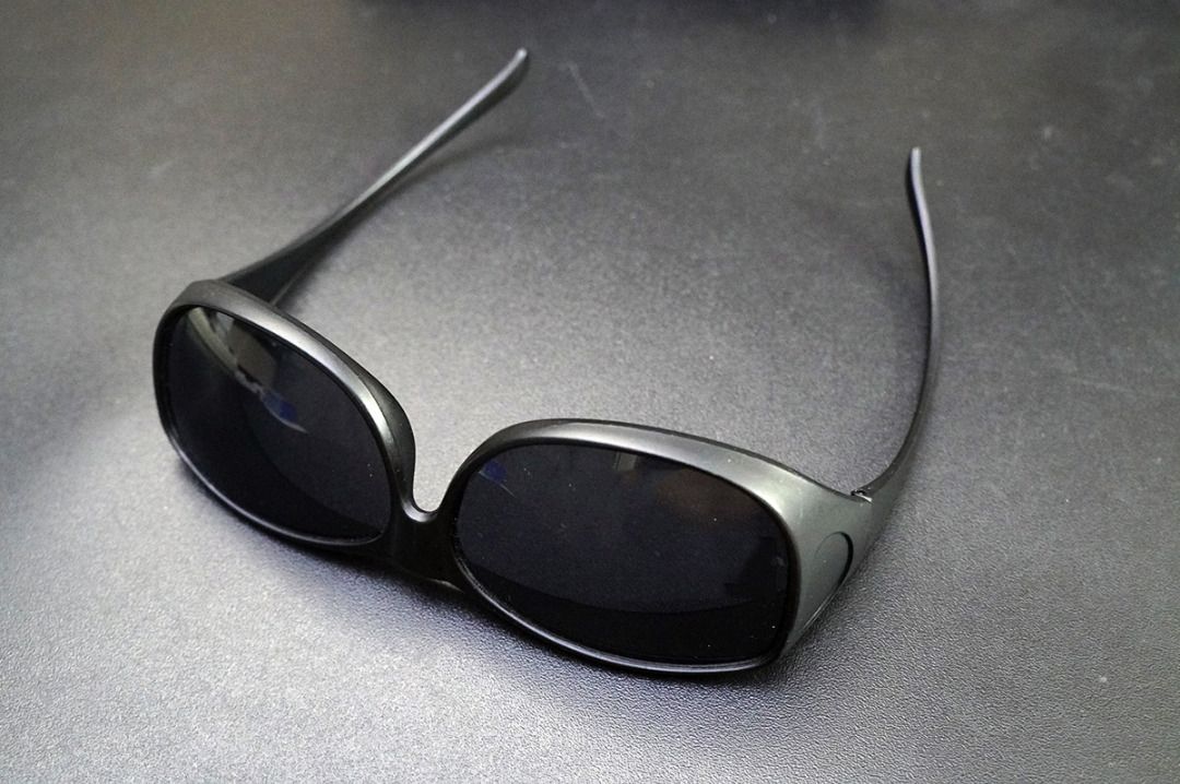 Shades to store wear over glasses