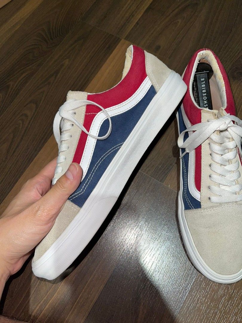 Vans old skool retro block on feet new arrivals