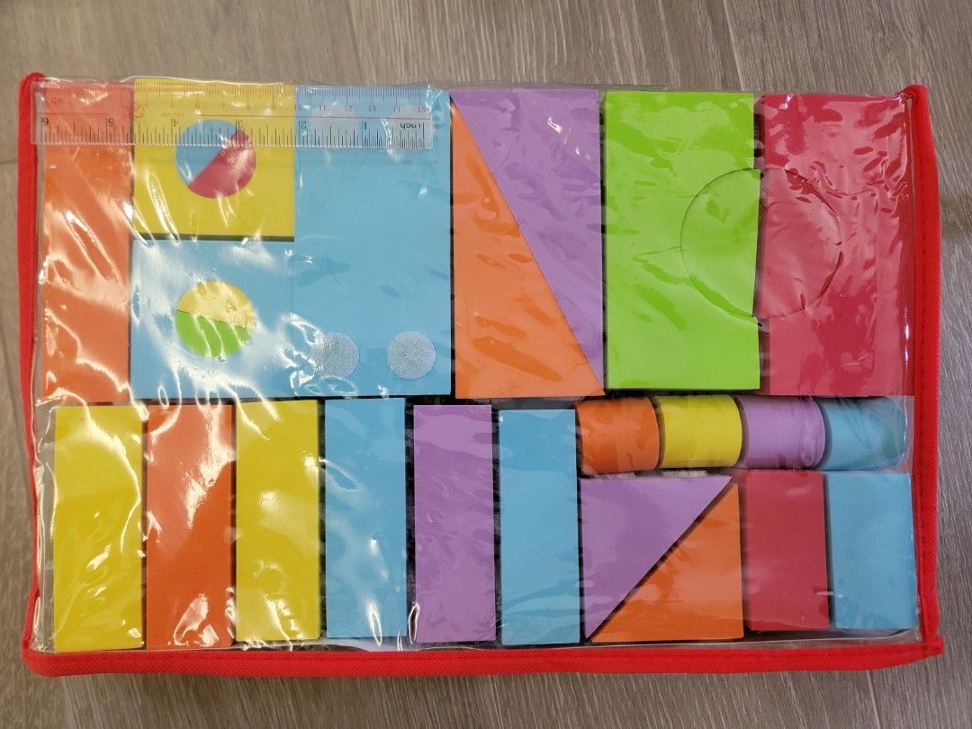 Velcro Blocks construction set (Soft foam blocks) 60 pieces, 兒童＆孕婦用品