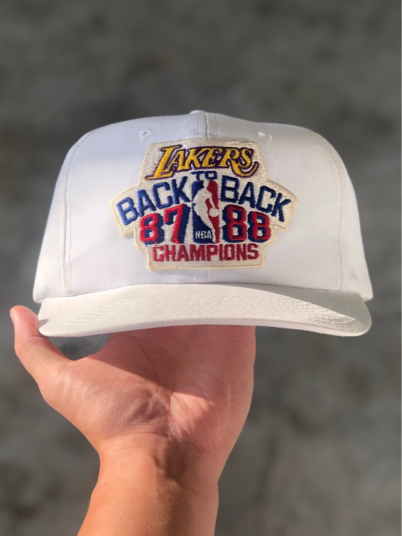 Lakers back to back hat hotsell