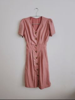 Vintage Dress Wanita